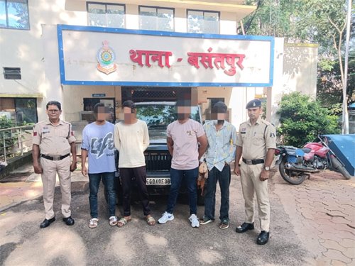 अपहरण और मारपीट के मामले में चार आरोपी गिरफ्तार