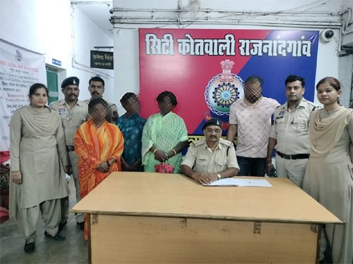 अंतर्राज्यीय महिला चोर गिरोह का भंडाफोड़, तीन महिला चोर और एक खरीददार नागपुर से गिरफ्तार