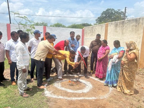 वार्ड 39 में 25 लाख की लागत से होंगे विकास कार्य, महापौर ने किया भूमिपूजन