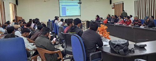 धान खरीदी के लिए धान उपार्जन केन्द्रों के ऑपरेटरों को दिया गया प्रशिक्षण