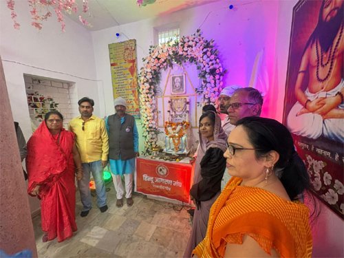 हिंदू जागरण मंच ने श्रद्धा के साथ मनाई गुरु घासीदास बाबा जी की जयंती