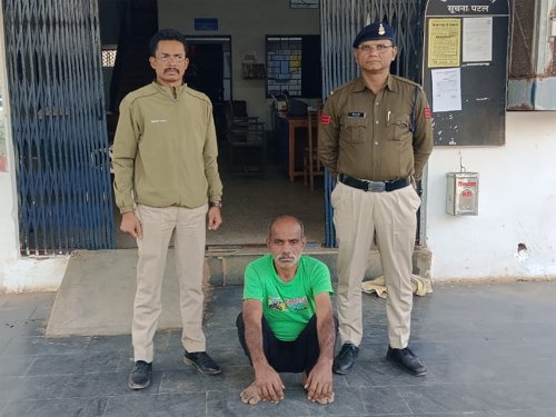 नाबालिग को खजानी के बहाने घर ले जाकर दुष्कर्म करने वाला आरोपी गिरफ्तार