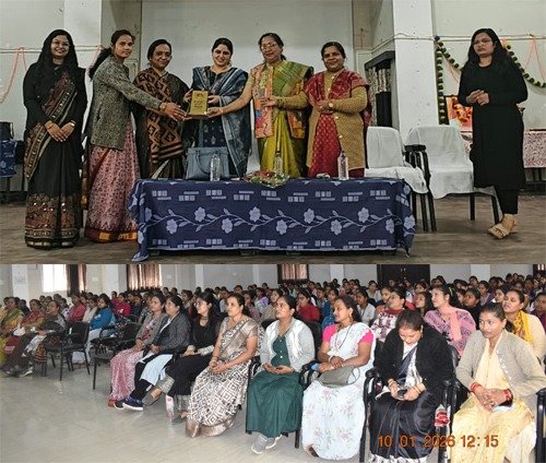 कमला कॉलेज में महिला प्रकोष्ठ द्वारा आयोजित एक दिवसीय कार्यशाला : ‘मेस्ट्रल हेल्थ एंड हाईजिन’ पर जोर