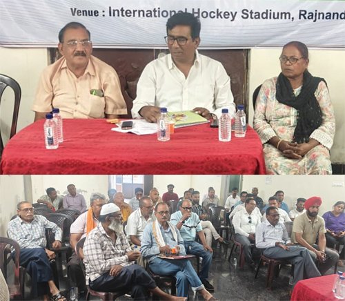 जिला हॉकी संघ की वार्षिक आमसभा सम्पन्न, 26 खिलाड़ियों ने राष्ट्रीय स्तर पर किया प्रदेश का प्रतिनिधित्व