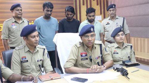 पुलिस ने अंतरराज्यीय सिगरेट चोरी गिरोह का किया पर्दाफाश, 3 आरोपी गिरफ्तार