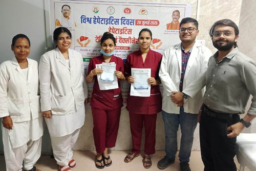 विश्व हेपेटाइटिस दिवस पर जिला चिकित्सालय में संगोष्ठी, बीमारी के लक्षण और बचाव की दी जानकारी